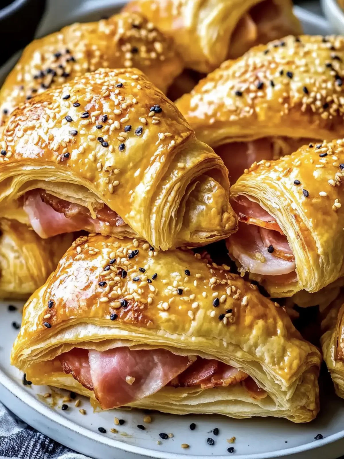 Irresistible Ham and Cheese Puff Pastry Bundles in Minutes 4 Ham and Cheese Puff Pastry Bundles