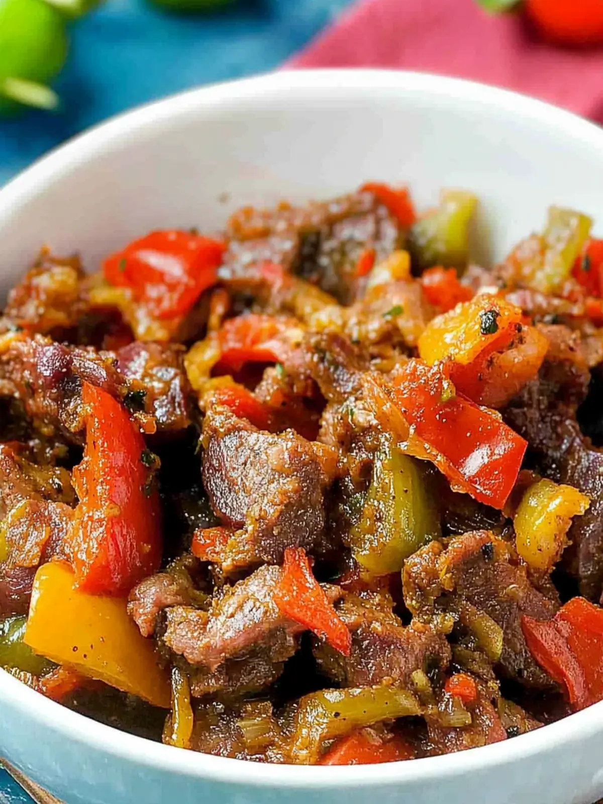 Peppered Goat Meat Bliss: A Savory Home-Cooked Delight 4 Peppered Goat Meat