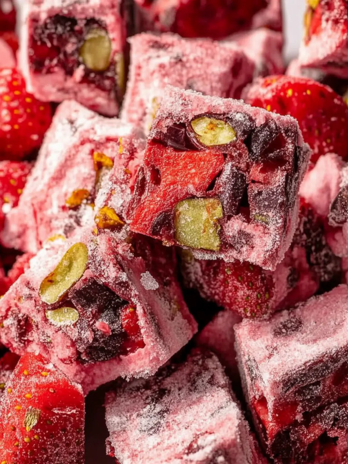 Irresistible Strawberry Snowflake Crisps for Sweet Moments 4 Strawberry Snowflake Crisps