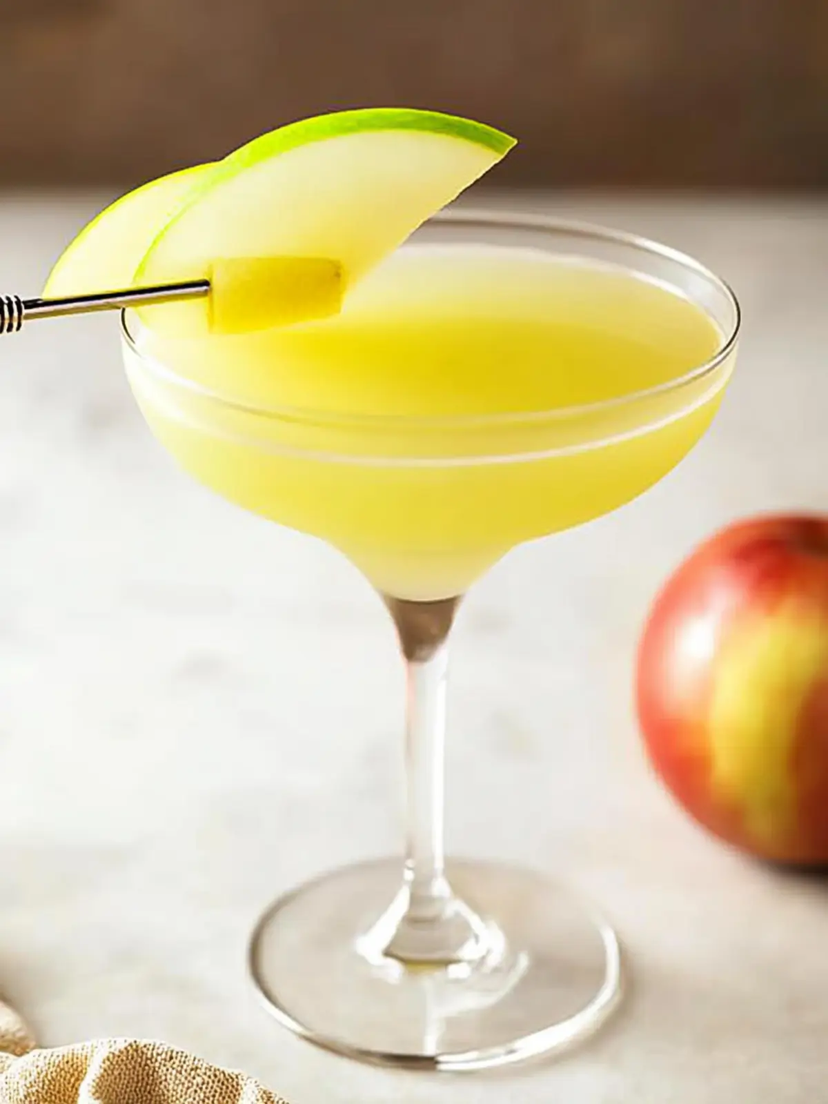 Sweet and Tart Apple Martini