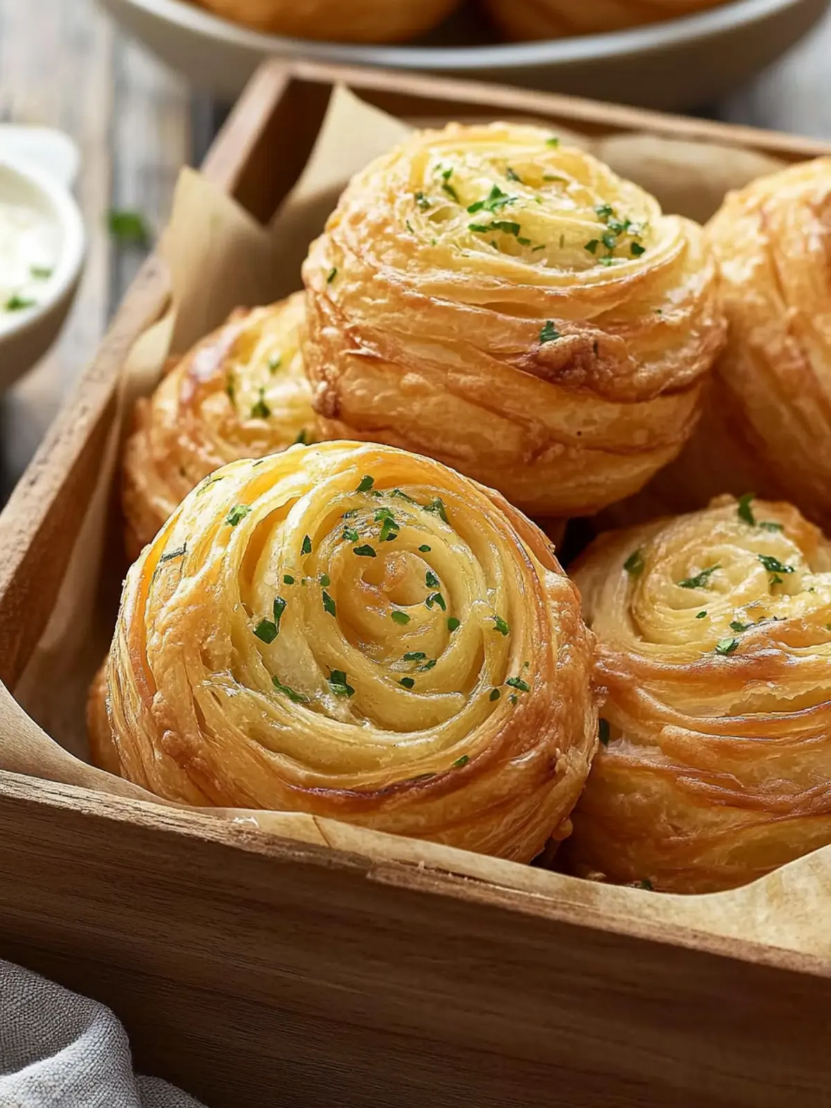 Cheesy Garlic Cruffin: Your New Irresistible Snack Delight 3 Cheesy Garlic Cruffin