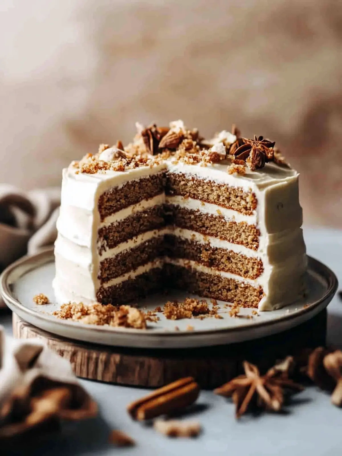 Delicious Spice Cake With Brown Butter Cream Cheese Frosting 4 Spice Cake With Brown Butter Cream Cheese Frosting