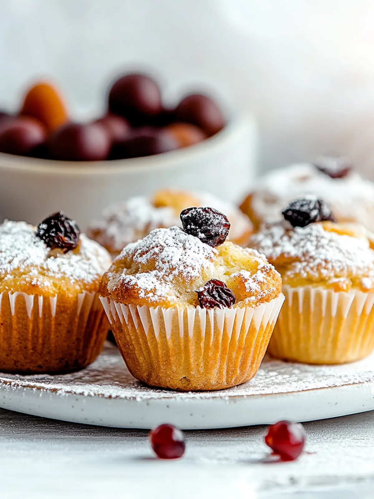Delightfully Moist Christmas Stollen Muffins for Festive Cheer 2 Moist Christmas Stollen Muffins