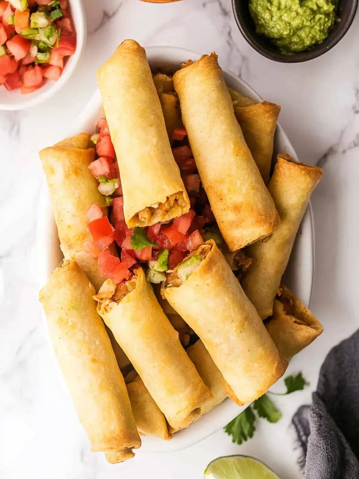 Crispy Leftover Turkey Taquitos for Flavor-Packed Fun 2 Leftover Turkey Taquitos
