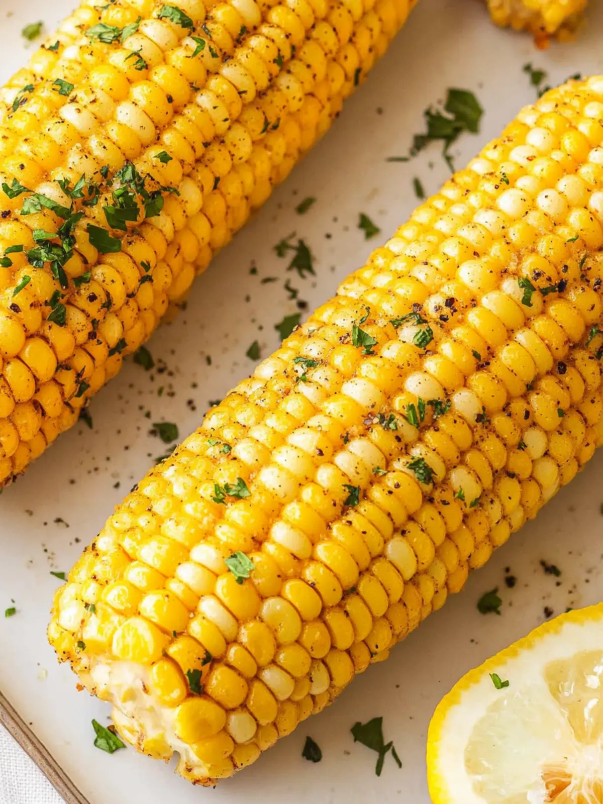 Air Fryer Corn on the Cob: Buttery, Charred Perfection! 4 Air Fryer Corn On The Cob