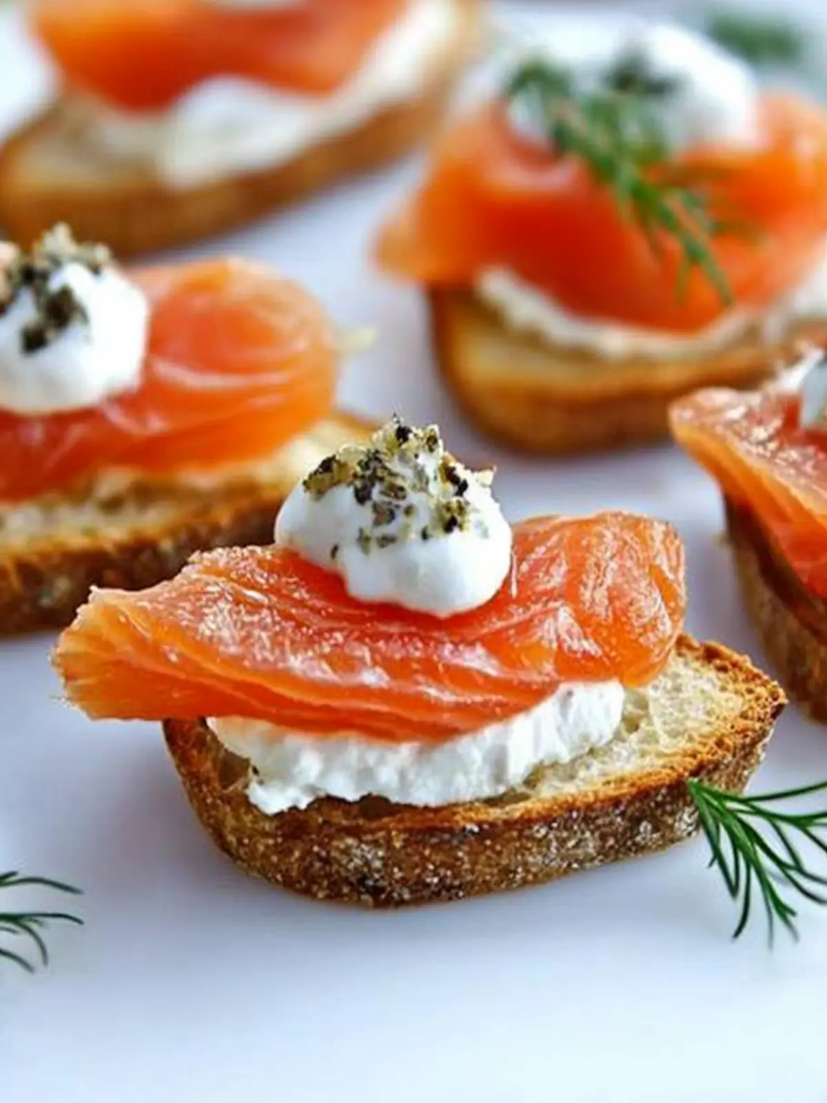 Savory Smoked Salmon Crostini: Elevate Your Appetizer Game 3 Smoked Salmon Crostini