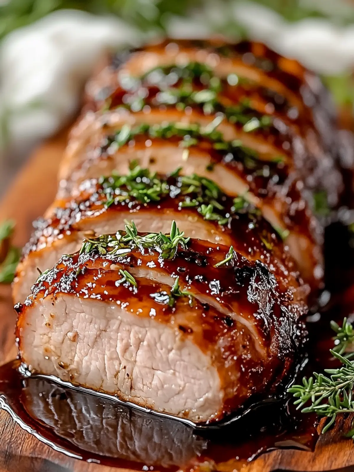 Balsamic Glazed Pork Loin That Steals the Dinner Show 4 Balsamic Glazed Pork Loin