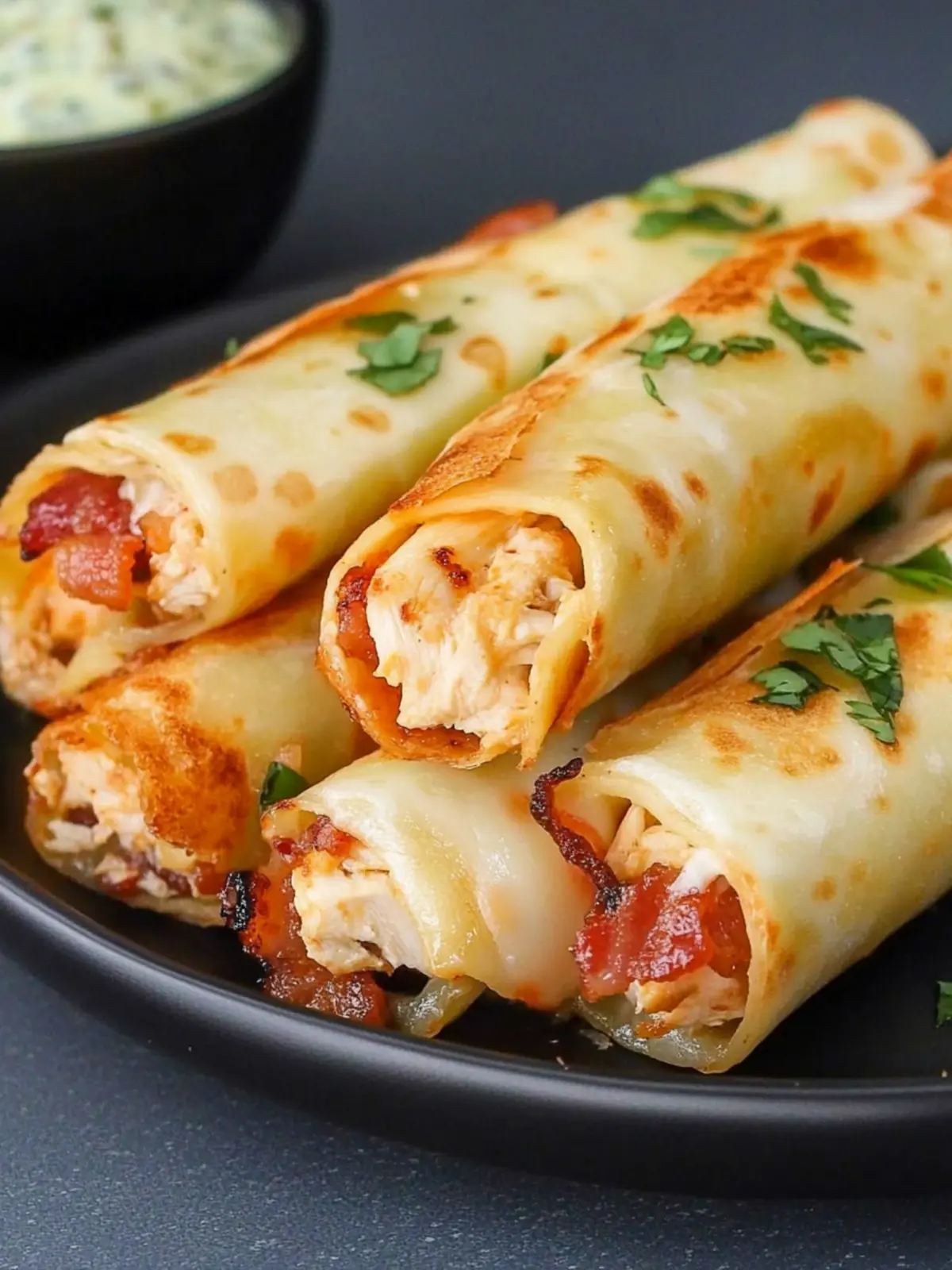 Keto Chicken Bacon Ranch Taquitos That Wow Your Taste Buds 4 Keto Chicken Bacon Ranch Taquitos