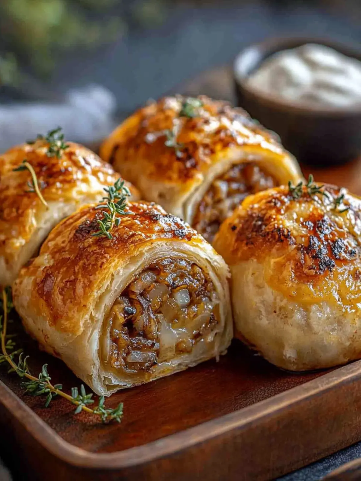Savory French Onion Sausage Rolls You’ll Crave Tonight 4 Savory French Onion Sausage Rolls