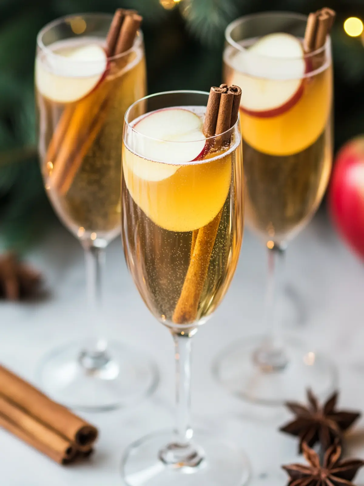 Sparkling Apple Cider Champagne Cocktail for Cozy Celebrations 2 Apple Cider Champagne Cocktail
