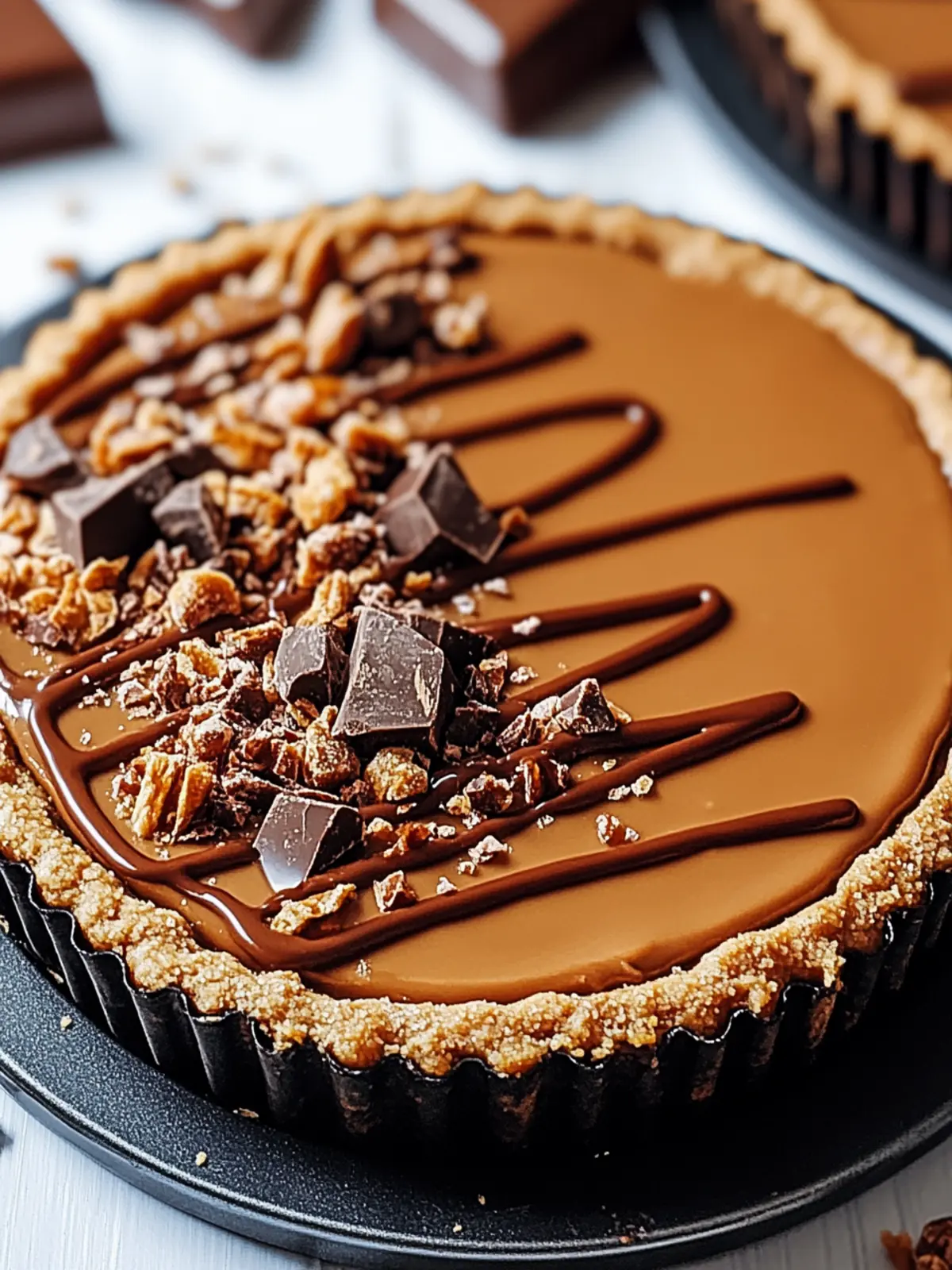 Decadent Christmas Chocolate Biscoff Tart for Festive Joy 5 Decadent Christmas Chocolate Biscoff Tart