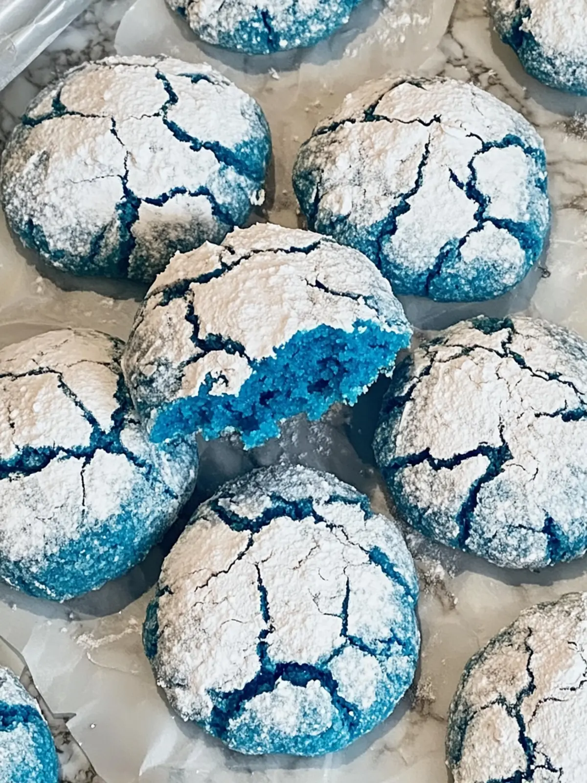 Irresistible Blue Crinkle Cookies That Wow Every Time 4 Blue Crinkle Cookies