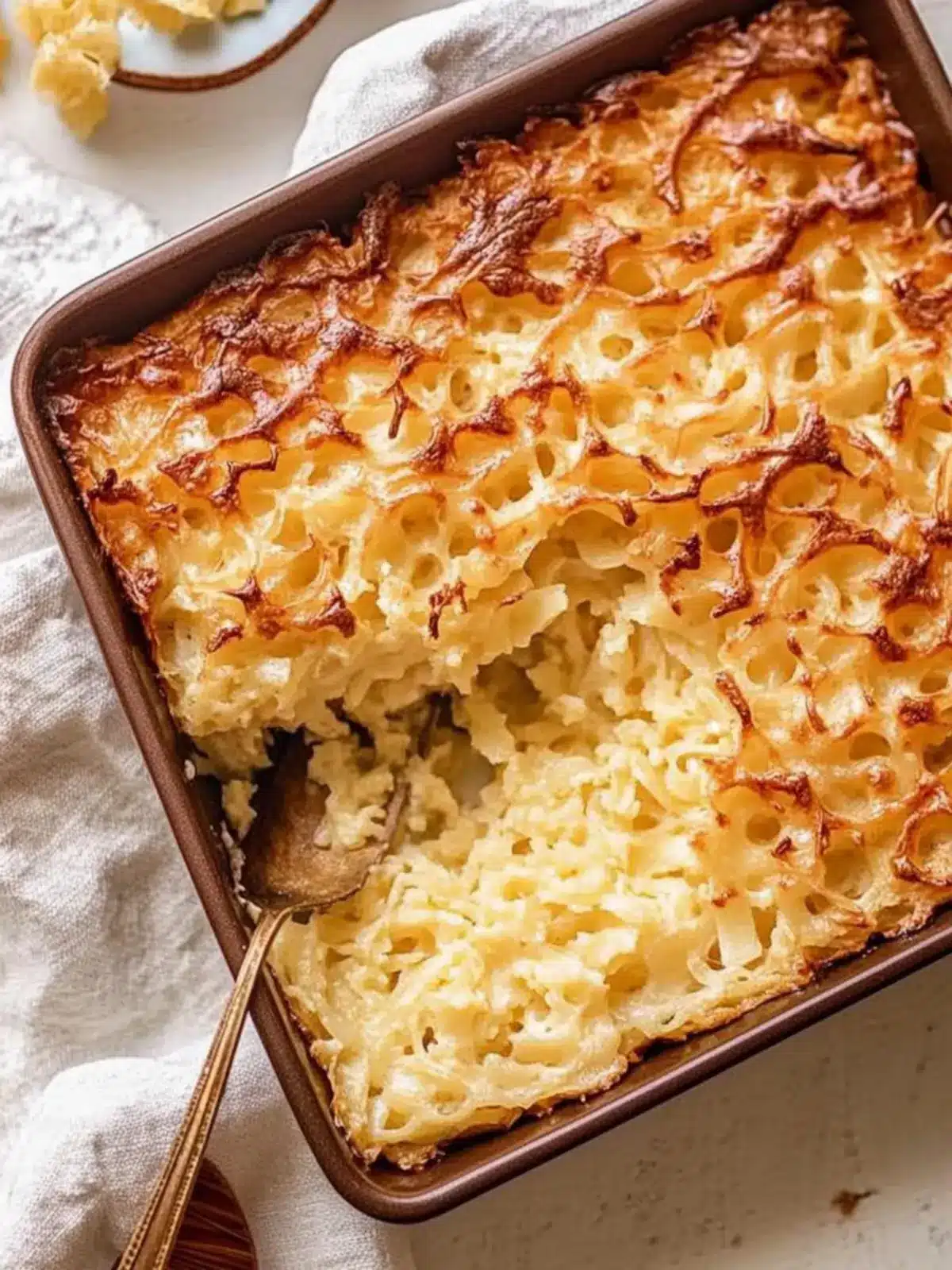 Creamy Noodle Kugel: A Sweet Twist on Comfort Food 5 Noodle Kugel