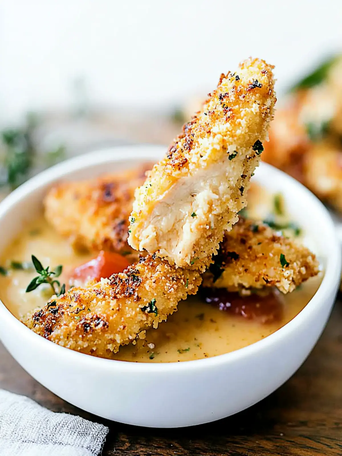 Crispy Garlic Parmesan Chicken Tenders to Wow Your Family 3 Garlic Parmesan Chicken Tenders