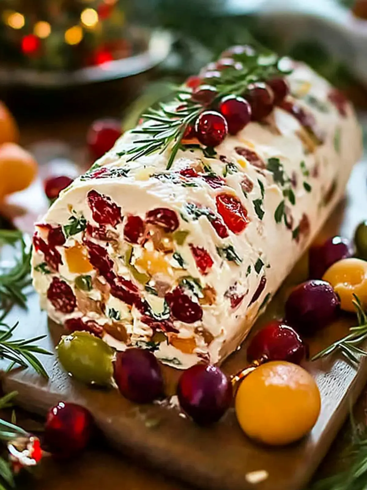 Irresistible Holiday Antipasto Cheese Log for Easy Entertaining 3 Holiday Antipasto Cheese Log