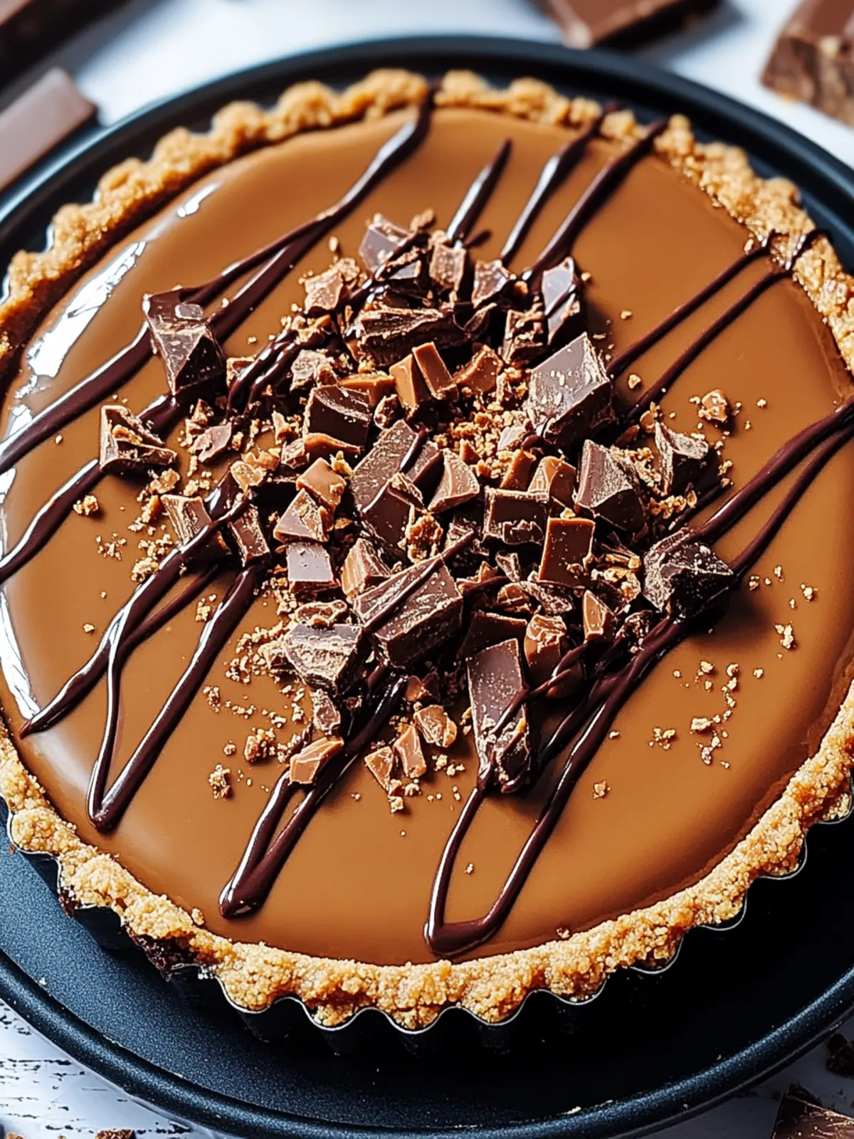 Decadent Christmas Chocolate Biscoff Tart for Festive Joy 4 Decadent Christmas Chocolate Biscoff Tart