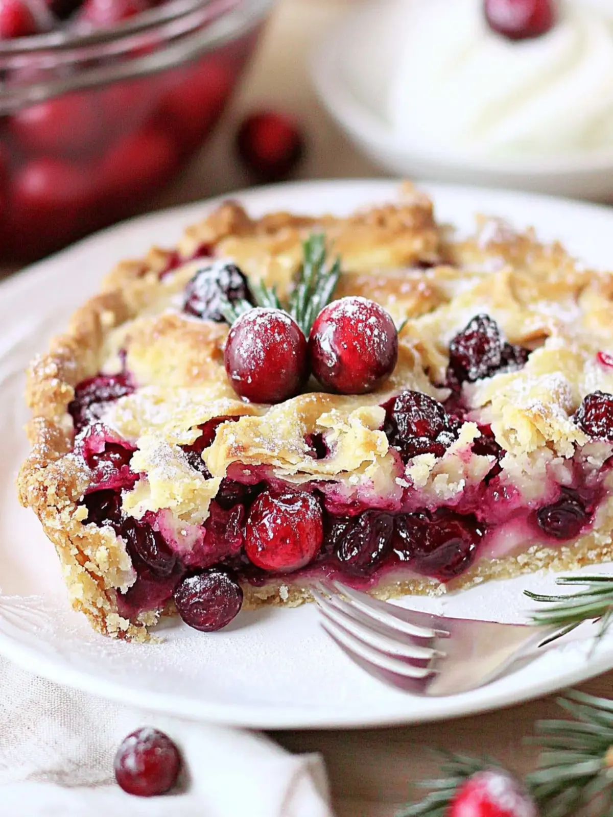 Nantucket Holiday Cranberry Pie: A Festive Twist for Your Table 3 Nantucket Holiday Cranberry Pie