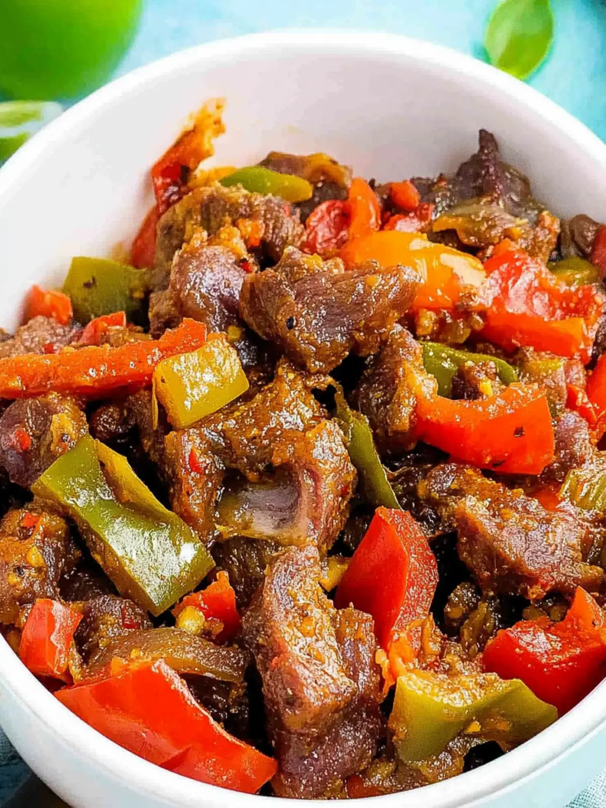 Peppered Goat Meat Bliss: A Savory Home-Cooked Delight 3 Peppered Goat Meat