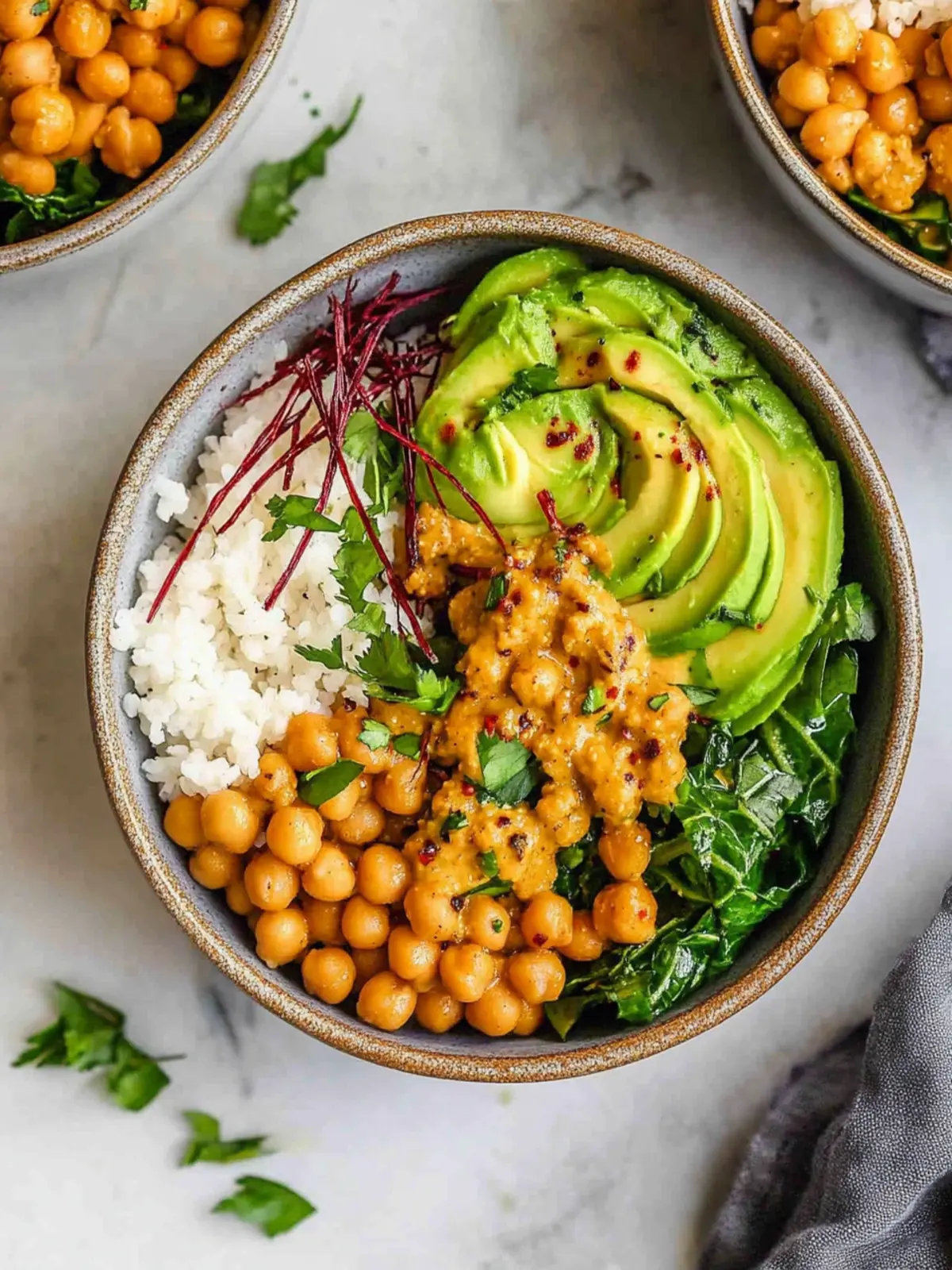 Peanut Chickpea Buddha Bowl: A Deliciously Nutritious Meal 3 Peanut Chickpea Buddha Bowl