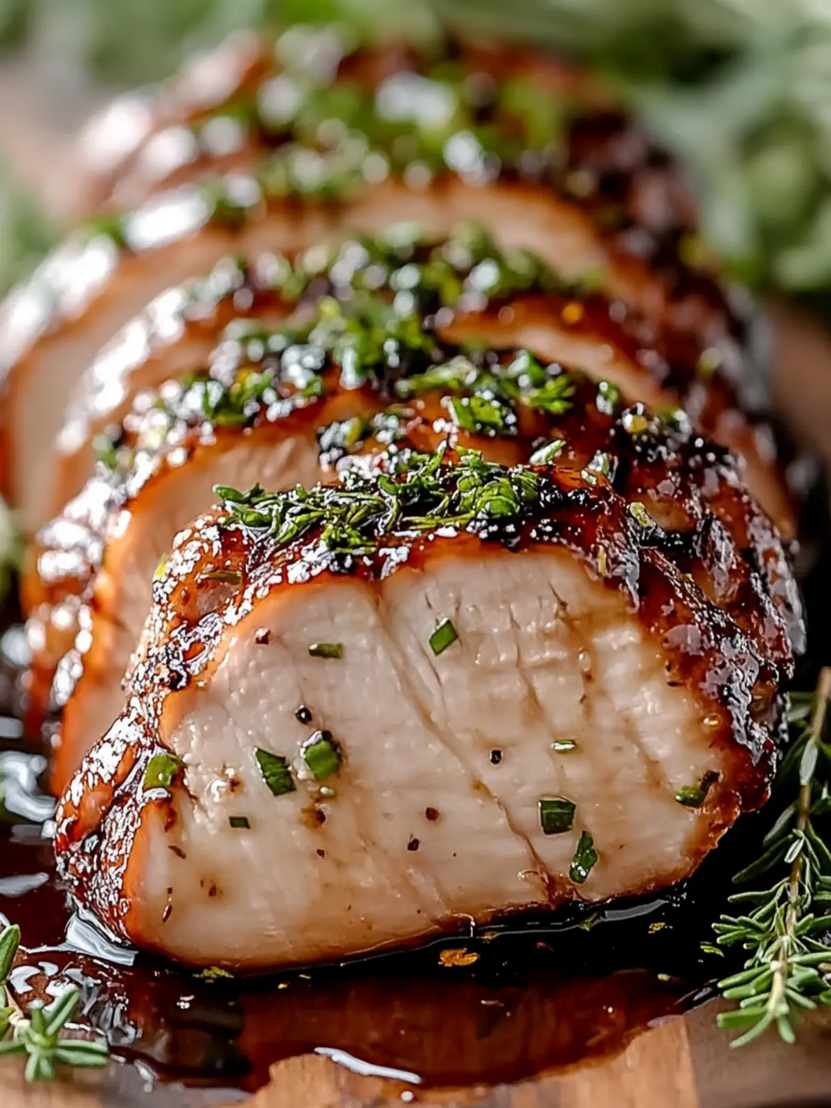 Balsamic Glazed Pork Loin That Steals the Dinner Show 2 Balsamic Glazed Pork Loin