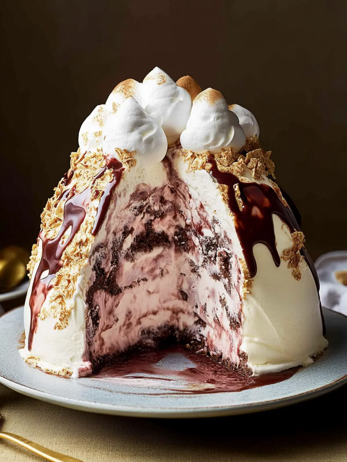 Irresistible Black Forest Baked Alaska for Sweet Moments 3 Black Forest Baked Alaska