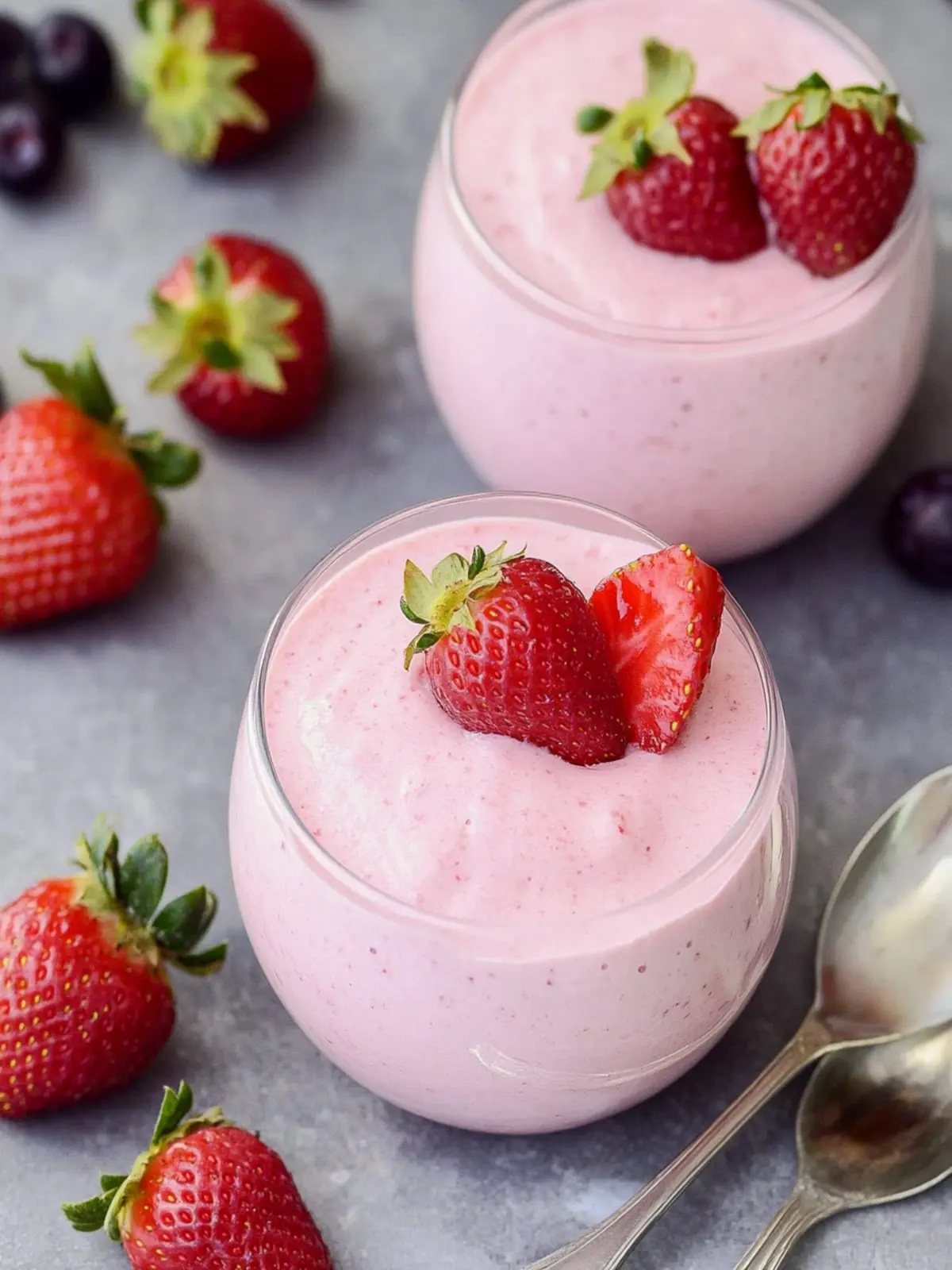 Creamy Strawberry Mousse That’s Vegan and Irresistibly Delicious 2 Strawberry Mousse