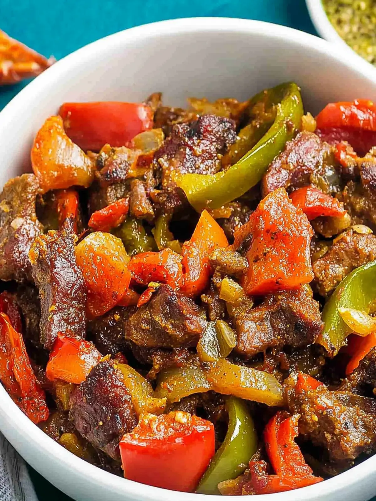 Peppered Goat Meat Bliss: A Savory Home-Cooked Delight 2 Peppered Goat Meat