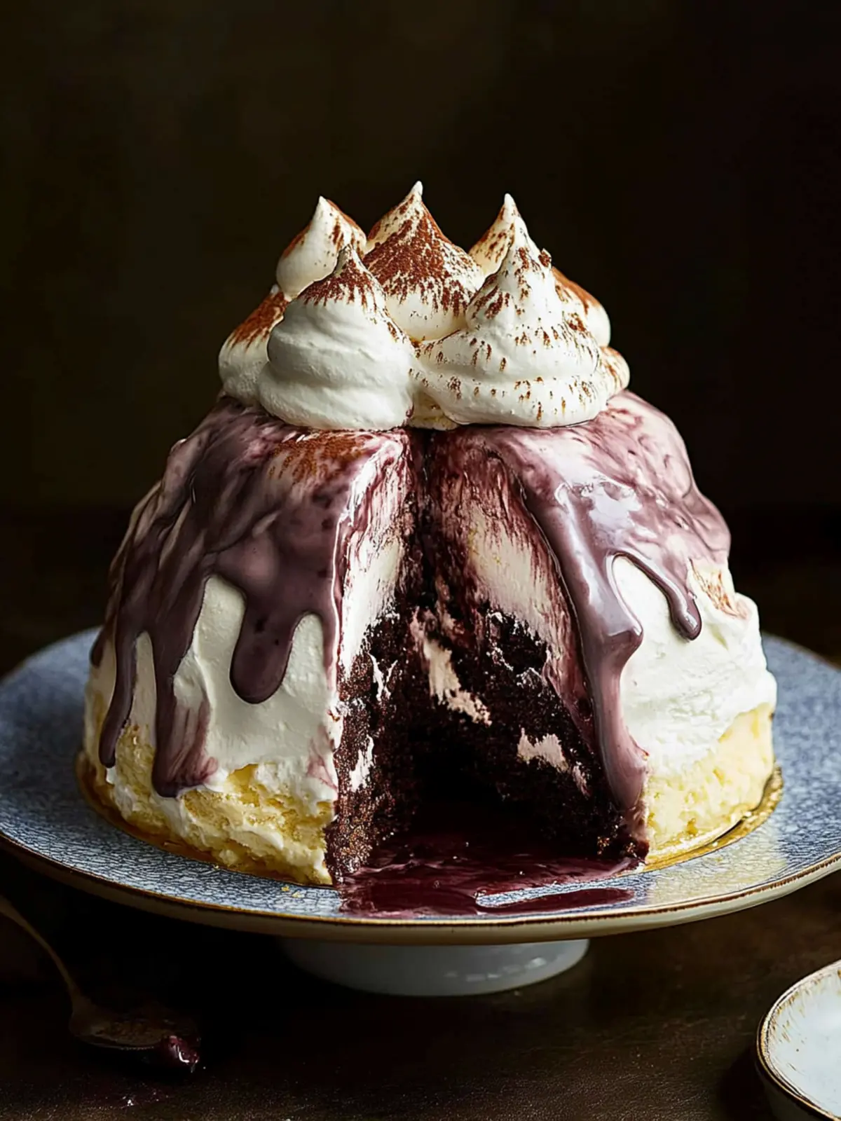 Irresistible Black Forest Baked Alaska for Sweet Moments 4 Black Forest Baked Alaska
