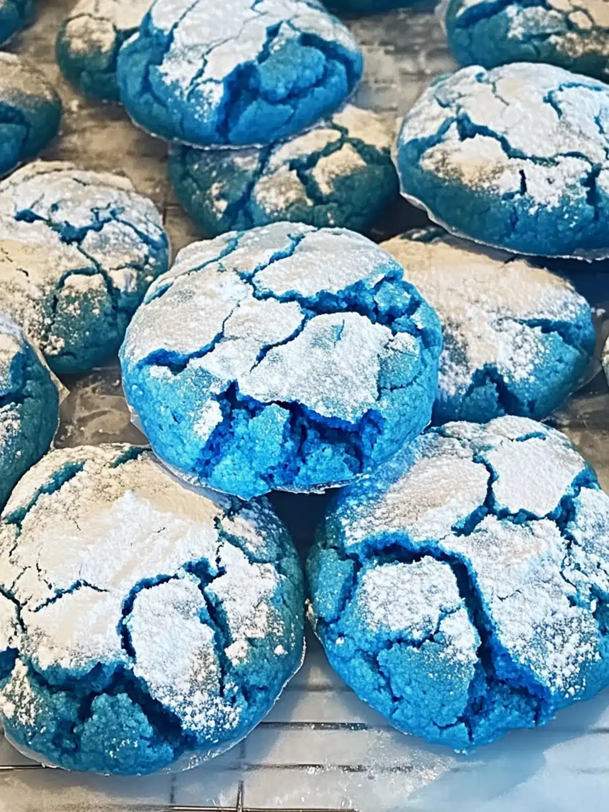 Irresistible Blue Crinkle Cookies That Wow Every Time 5 Blue Crinkle Cookies