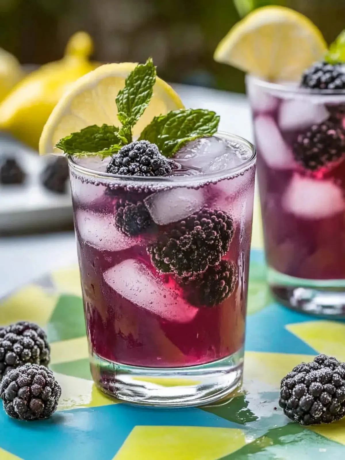 Zesty Blackberry Lemon Mocktail for Refreshing Summer Sips 3 Blackberry Lemon Mocktail