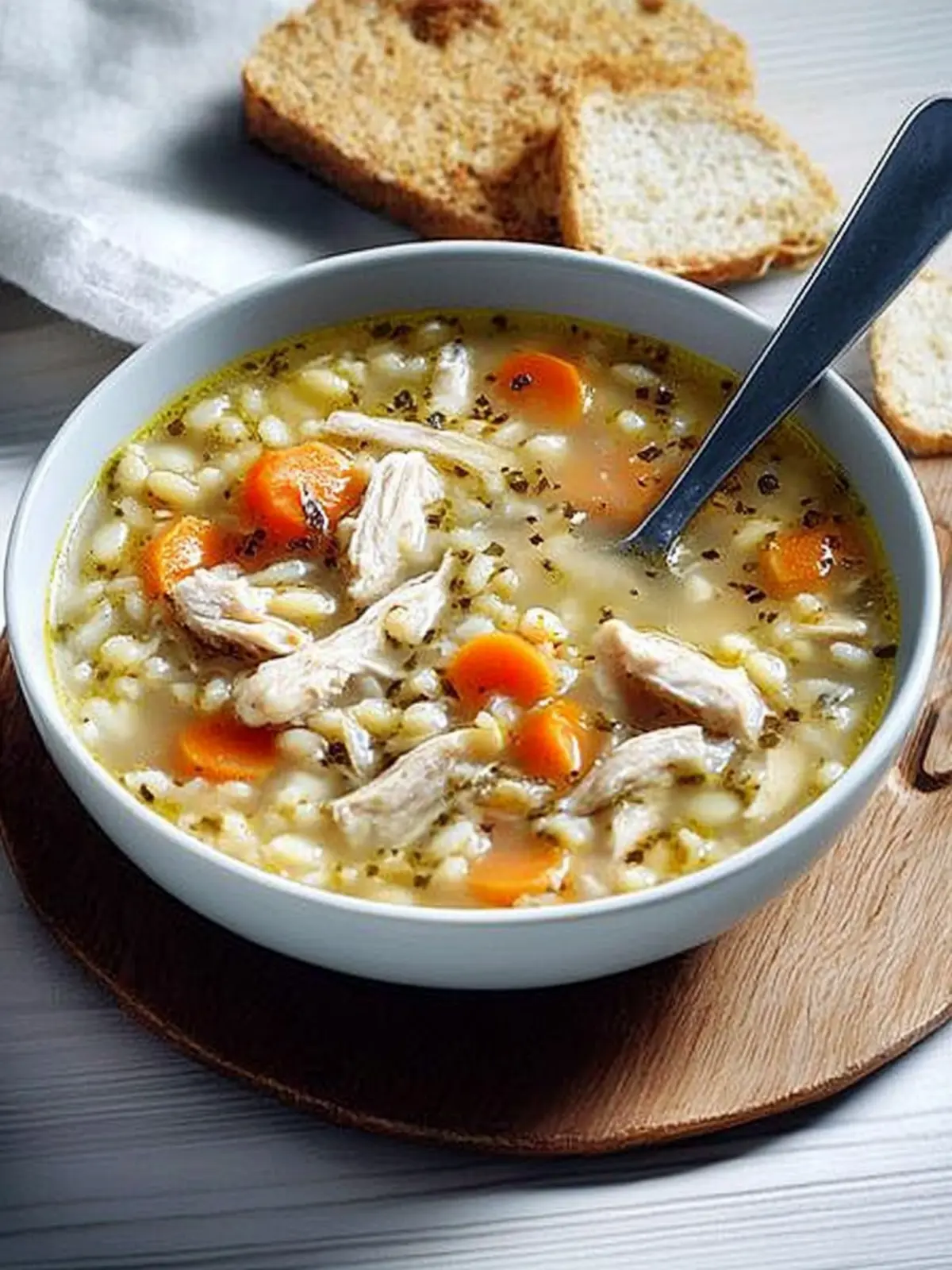 Cozy Up with Homemade Chicken Barley Soup Delight 4 Chicken Barley Soup
