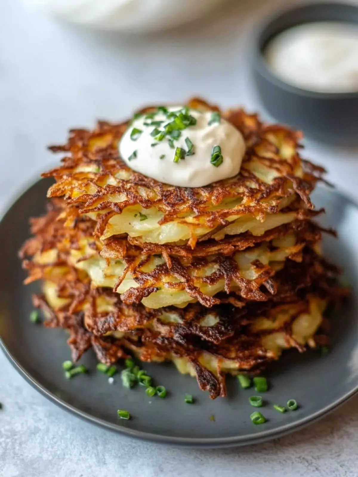 Crispy Potato Latkes You'll Want at Every Meal 4 Potato Latkes