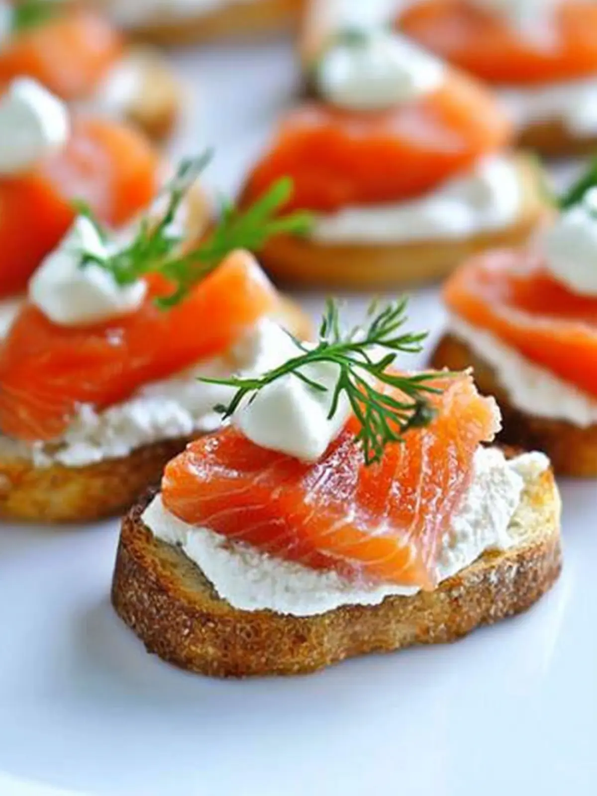 Savory Smoked Salmon Crostini: Elevate Your Appetizer Game 2 Smoked Salmon Crostini