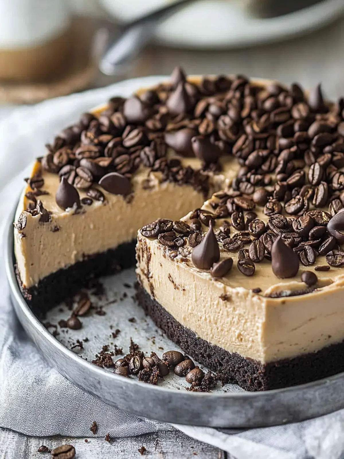 Decadent Coffee Cheesecake: A Must-Try Dessert Delight 3 Coffee Cheesecake