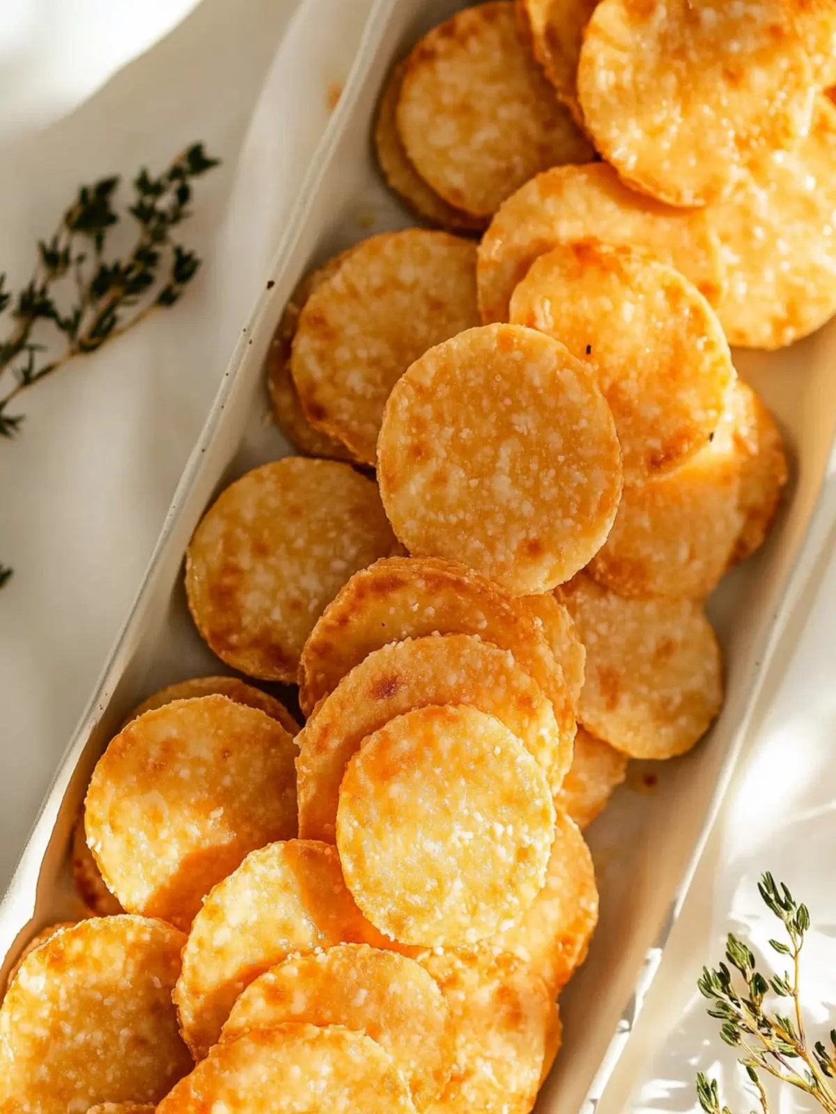 Irresistible Slice and Bake Cheddar Cheese Coins Recipe