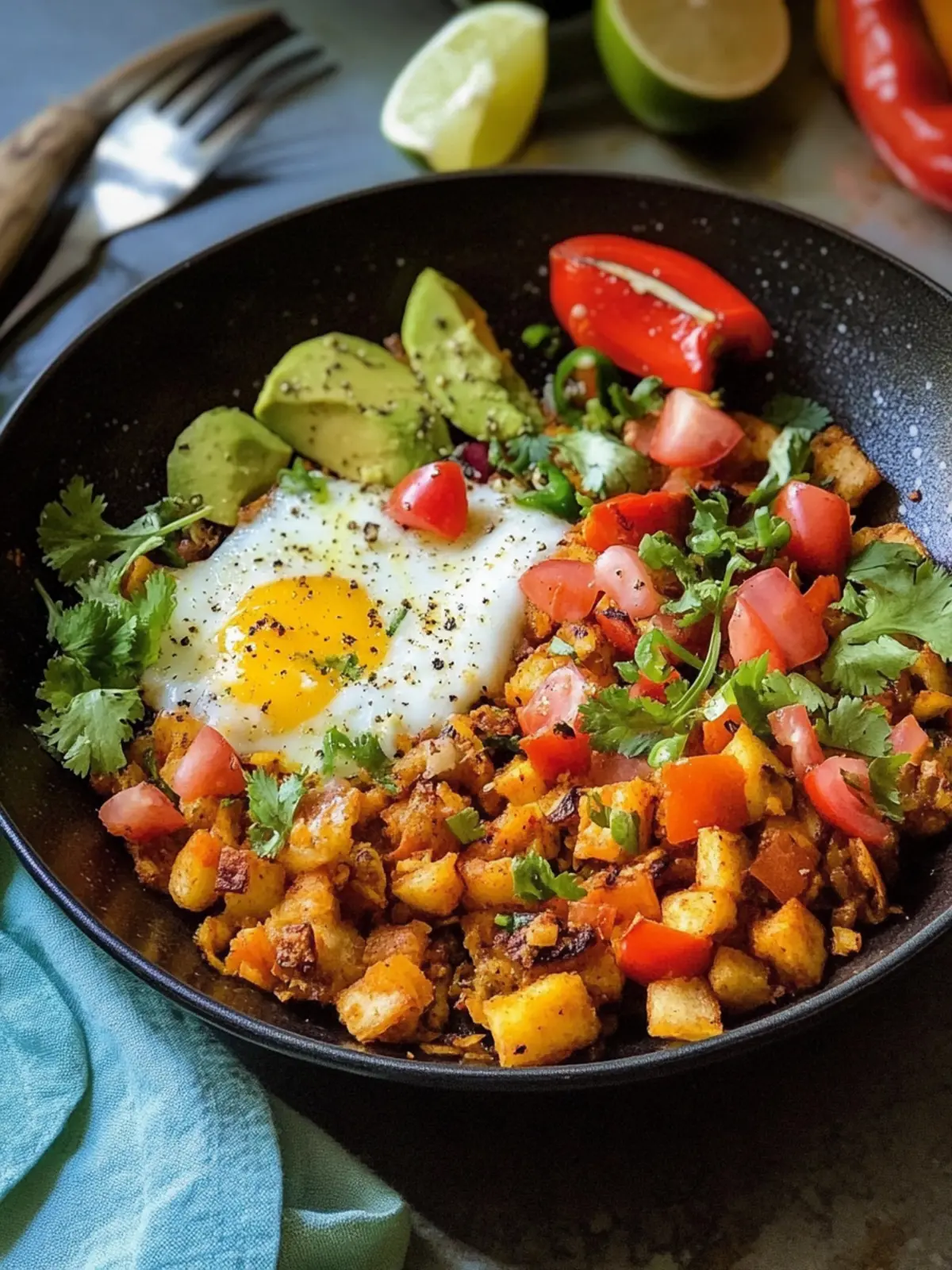 Irresistible Spicy Chipotle Breakfast Hash for Energizing Mornings
