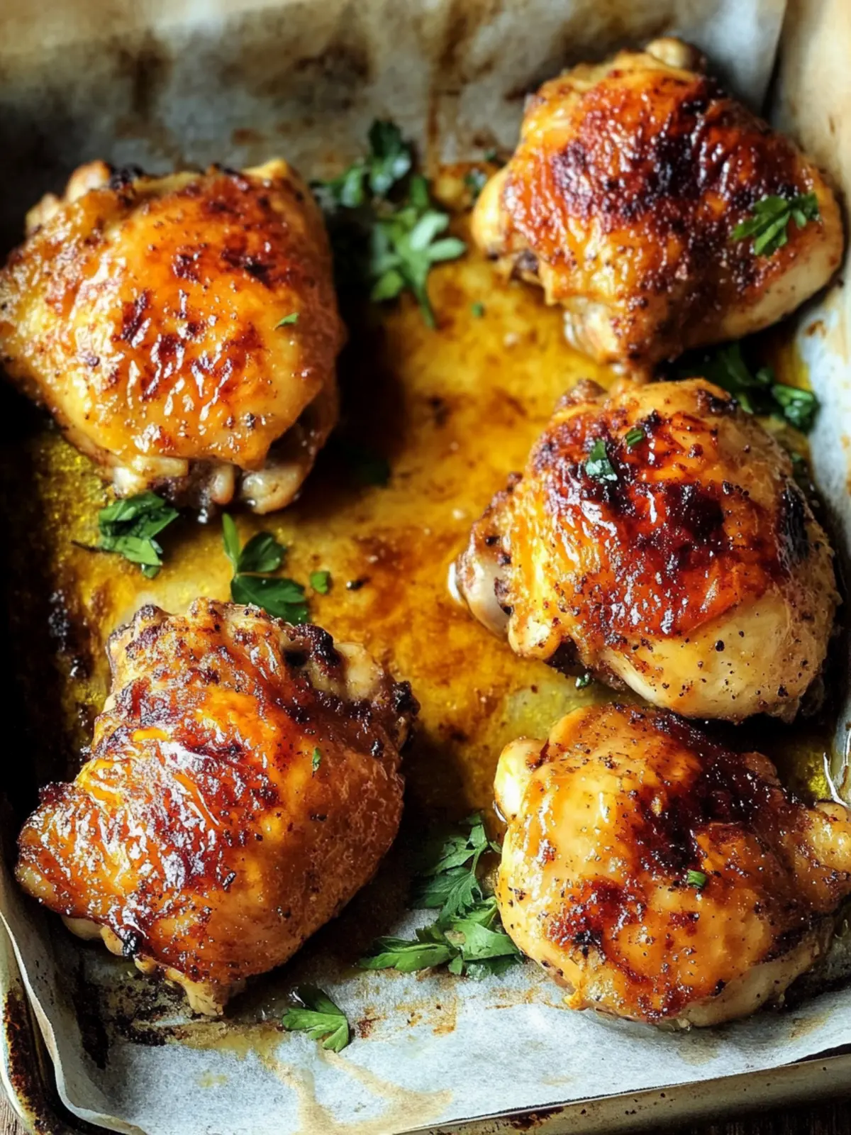 Best Baked Chicken Thighs