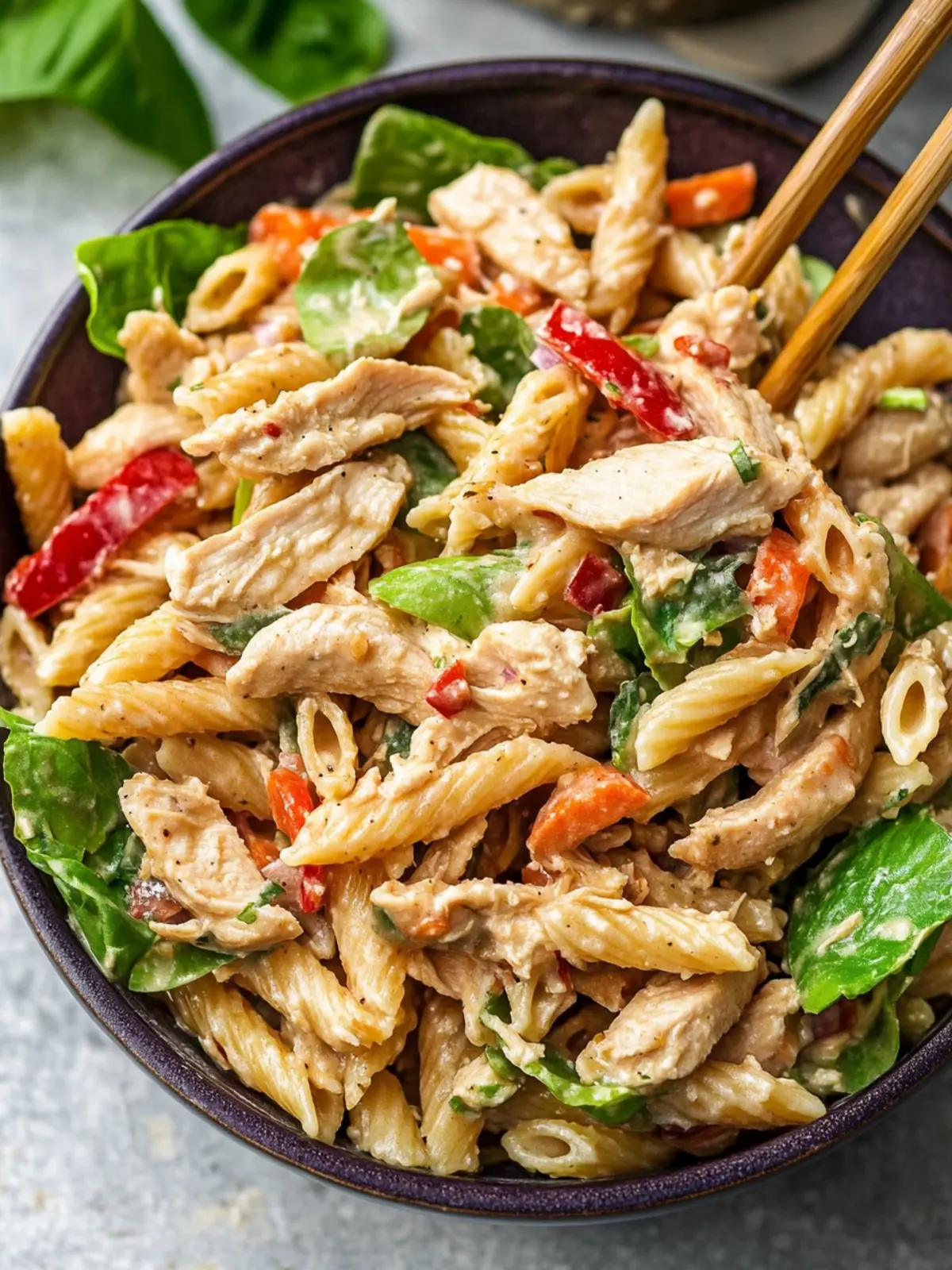 Chinese Chicken Pasta Salad