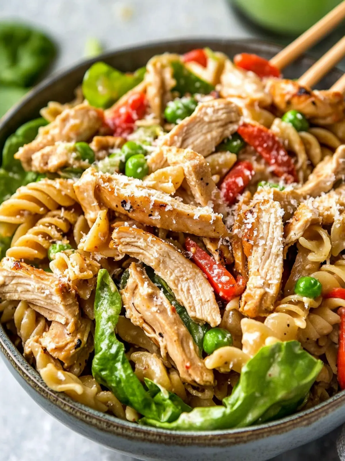 Chinese Chicken Pasta Salad