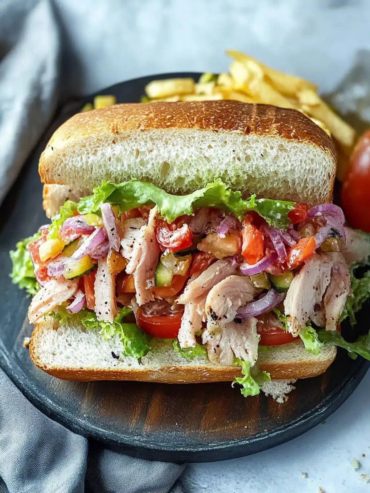 Chopped Grinder Sandwich