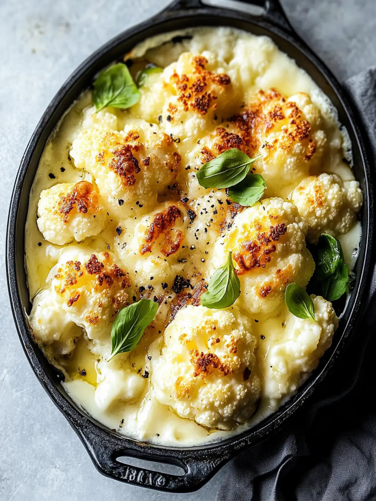Cauliflower Cheese