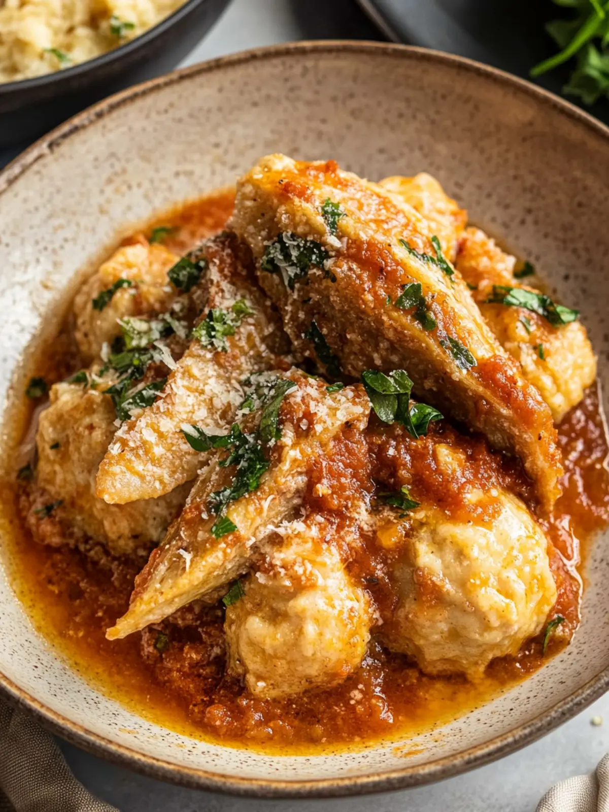 Savory Polpette Al Sugo: Comforting Meatballs with Polenta 2 Polpette Al Sugo