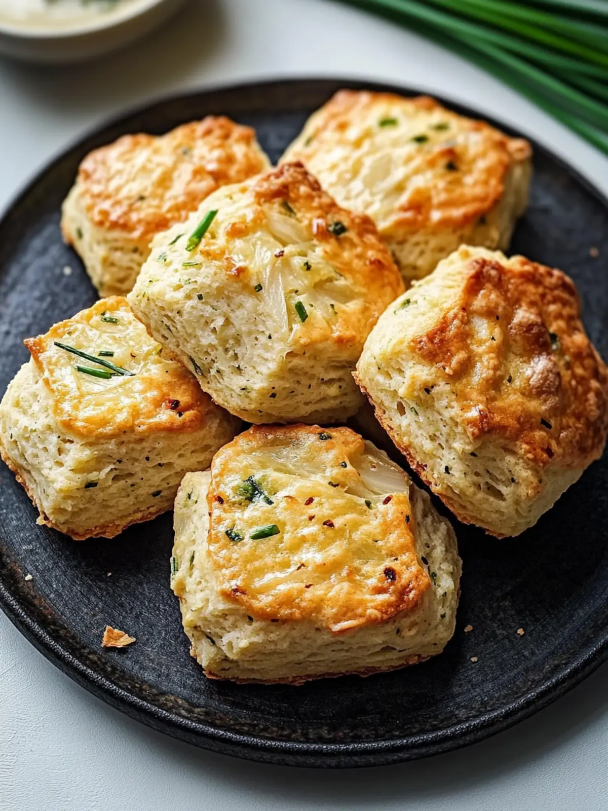 Onion Chive Biscuits