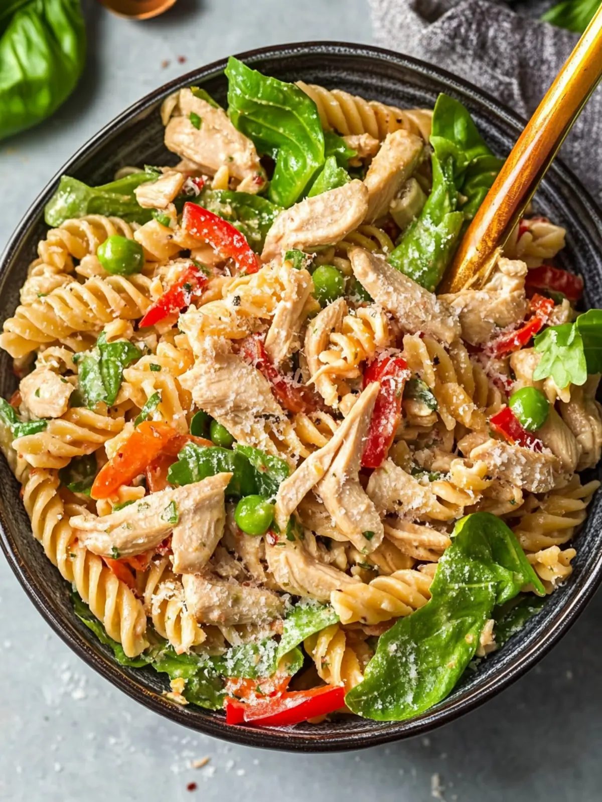 Chinese Chicken Pasta Salad
