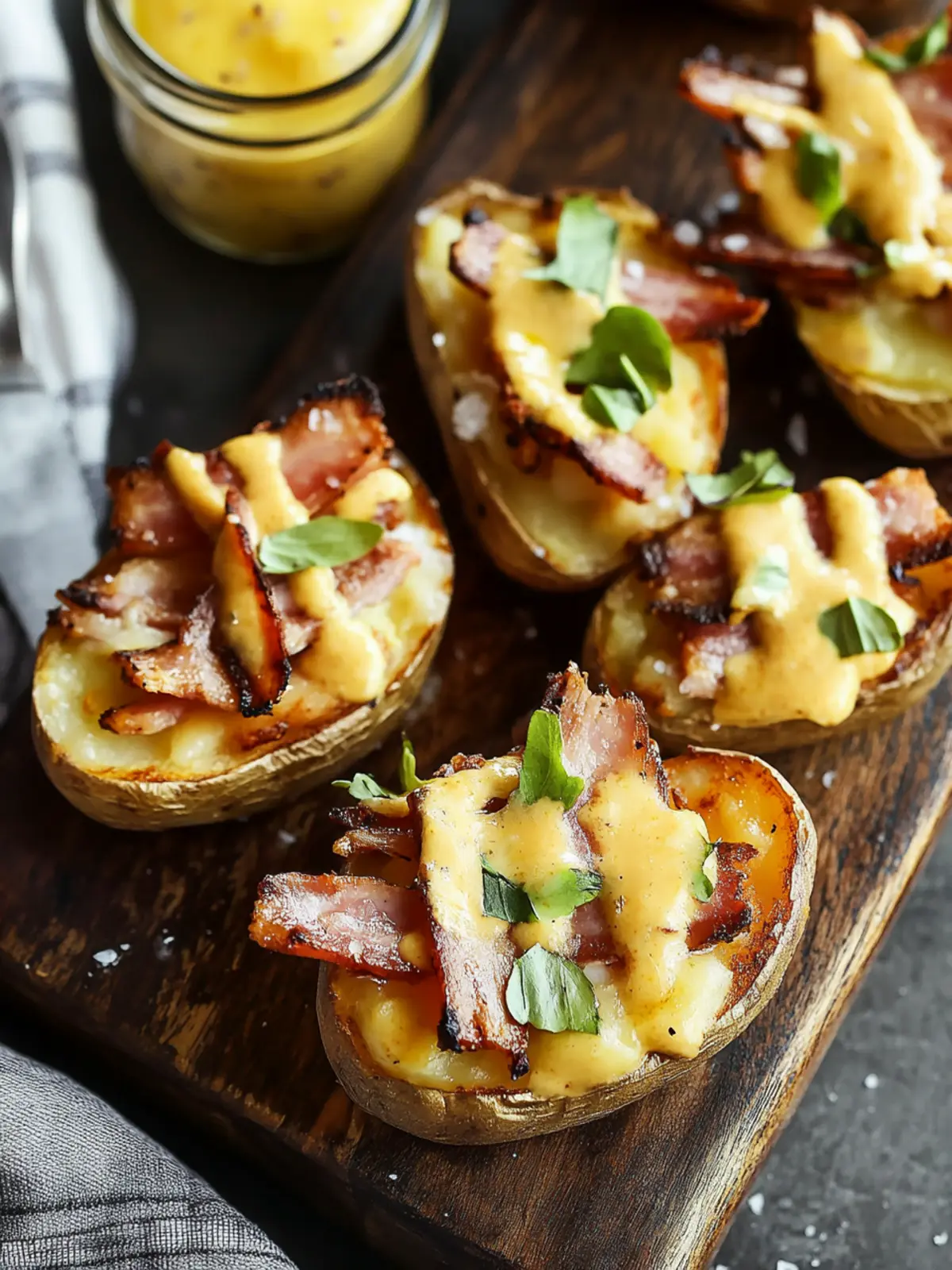 Cuban Sandwich Potato Skins