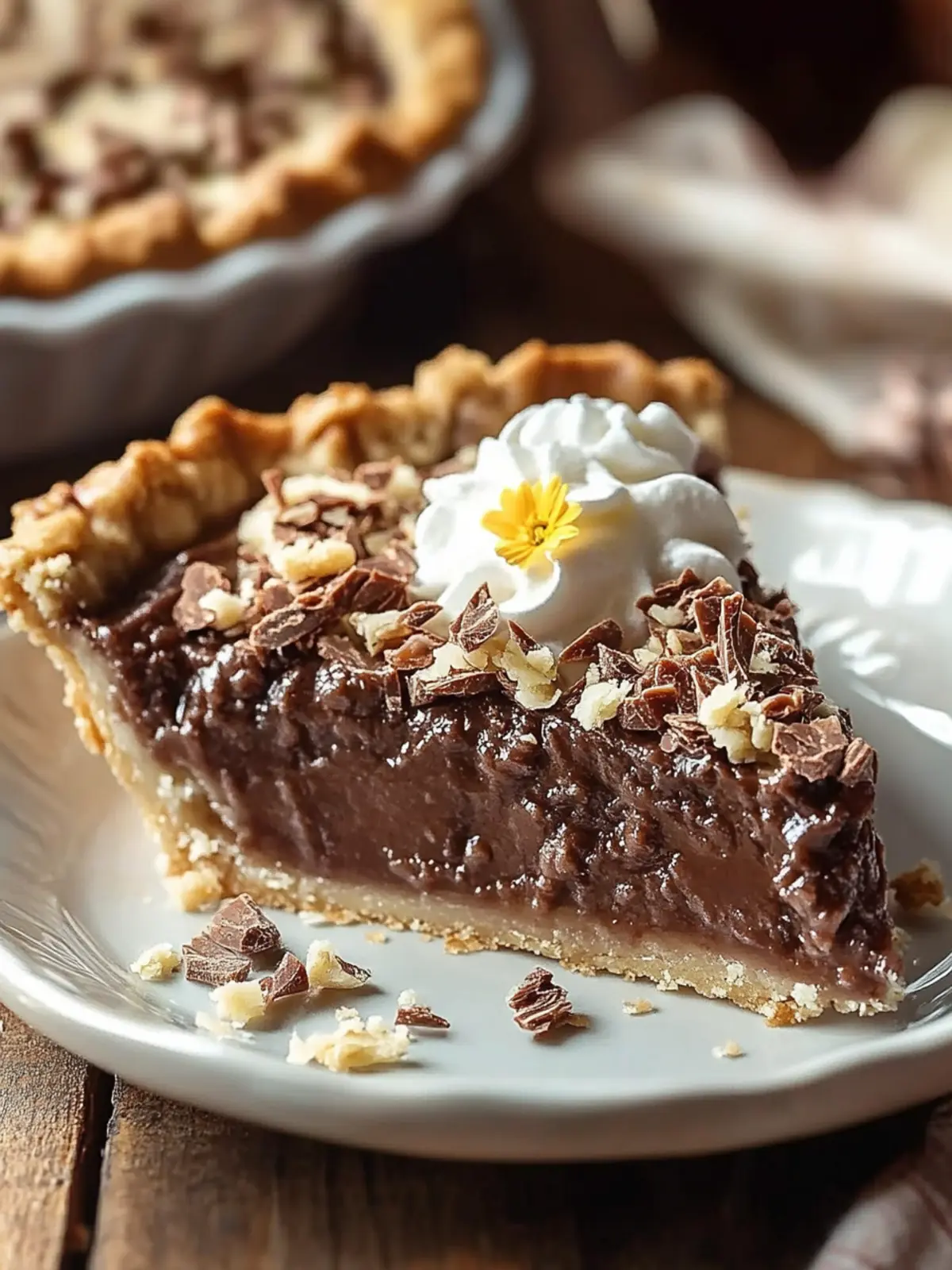 German Chocolate Pie