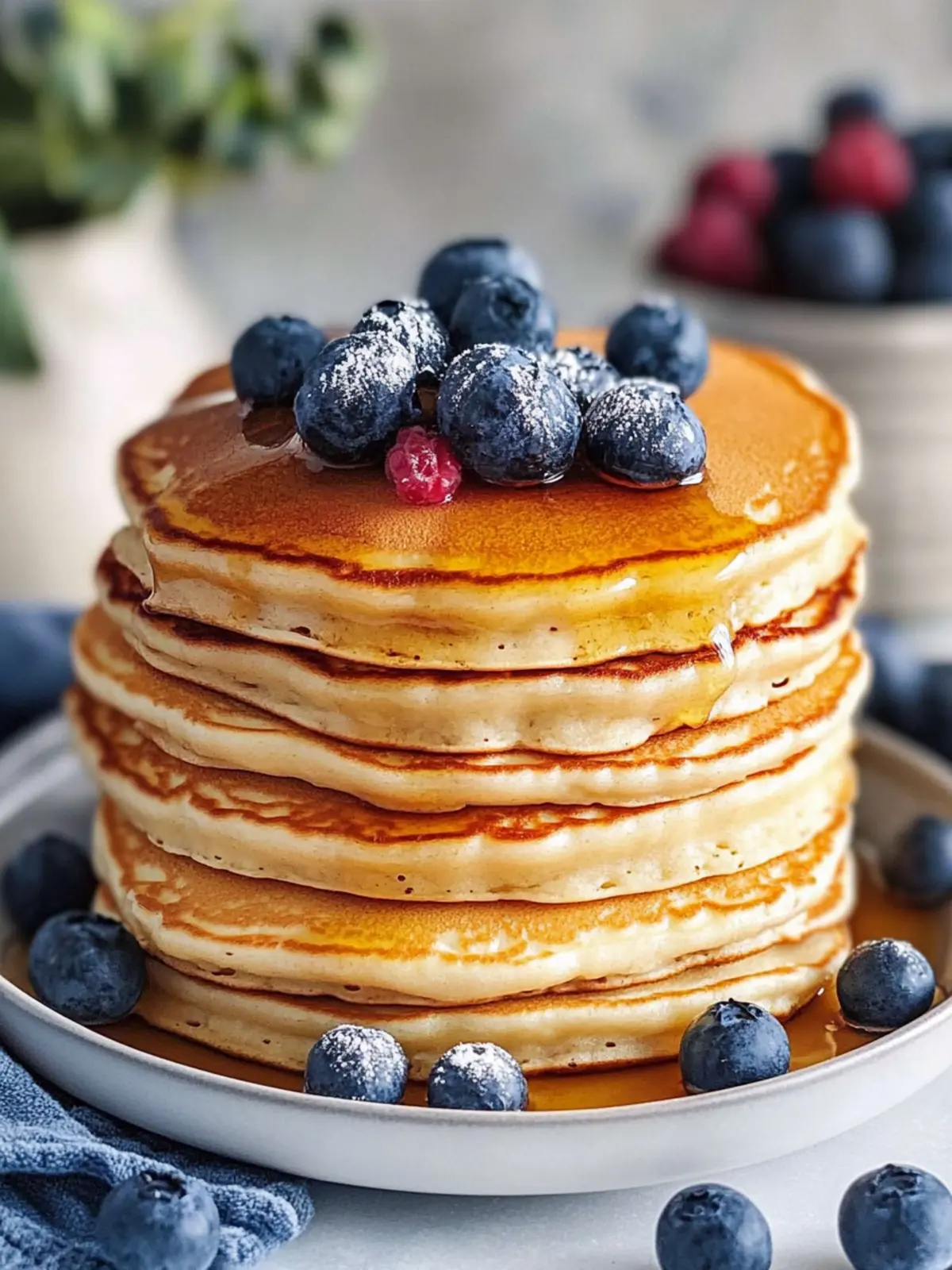 Ultimate Fluffy No Egg Pancakes in Just 20 Minutes!