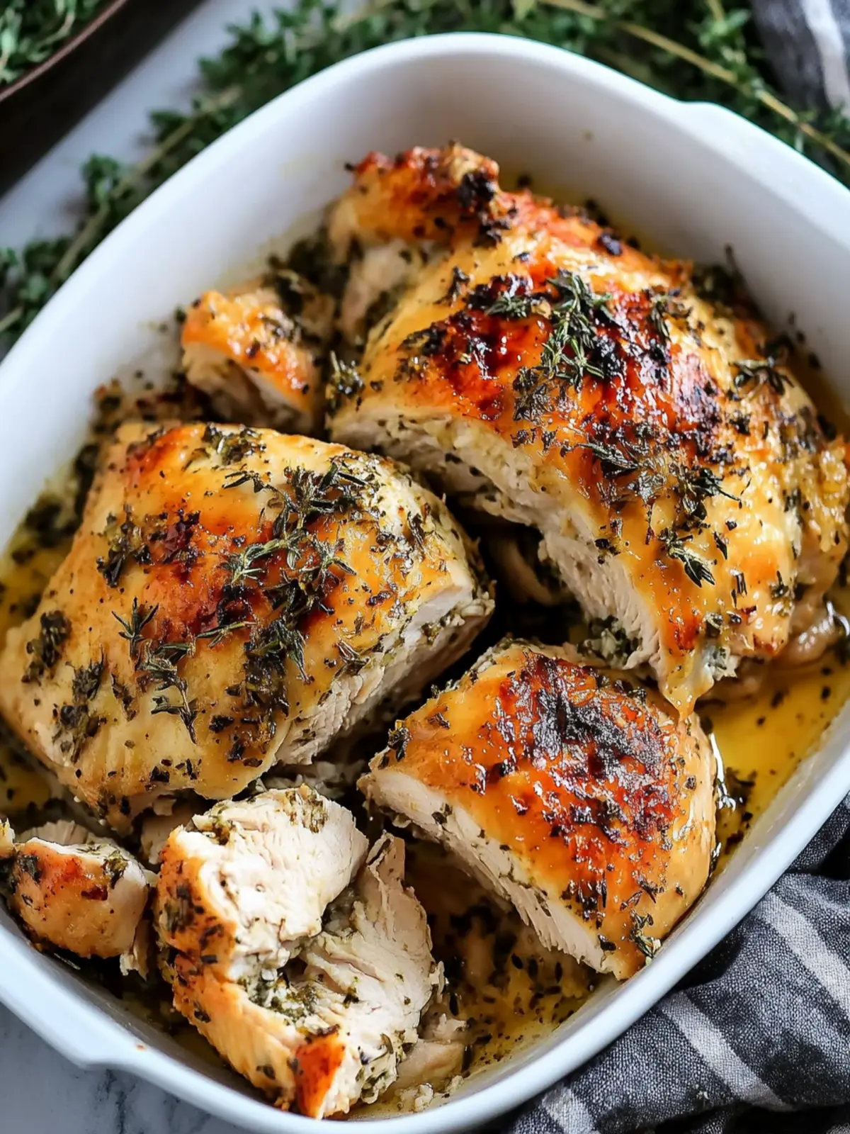 Italian Herb Roasted Chicken