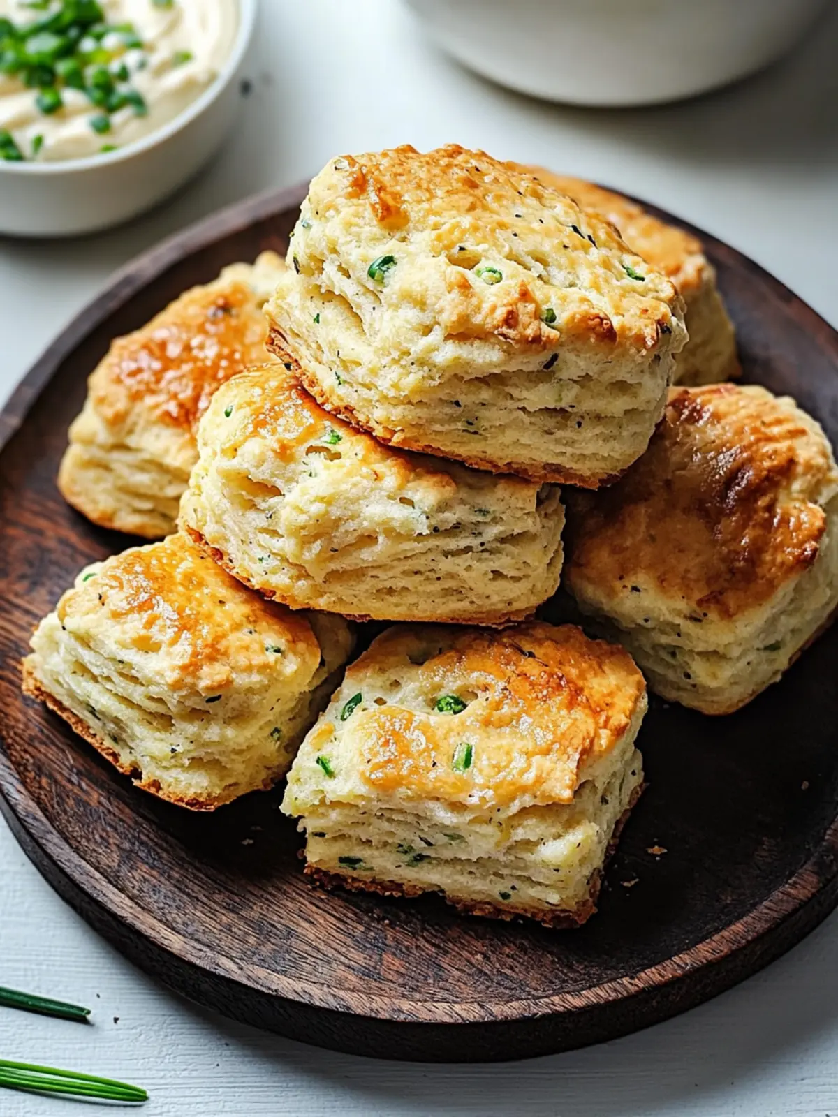 Onion Chive Biscuits