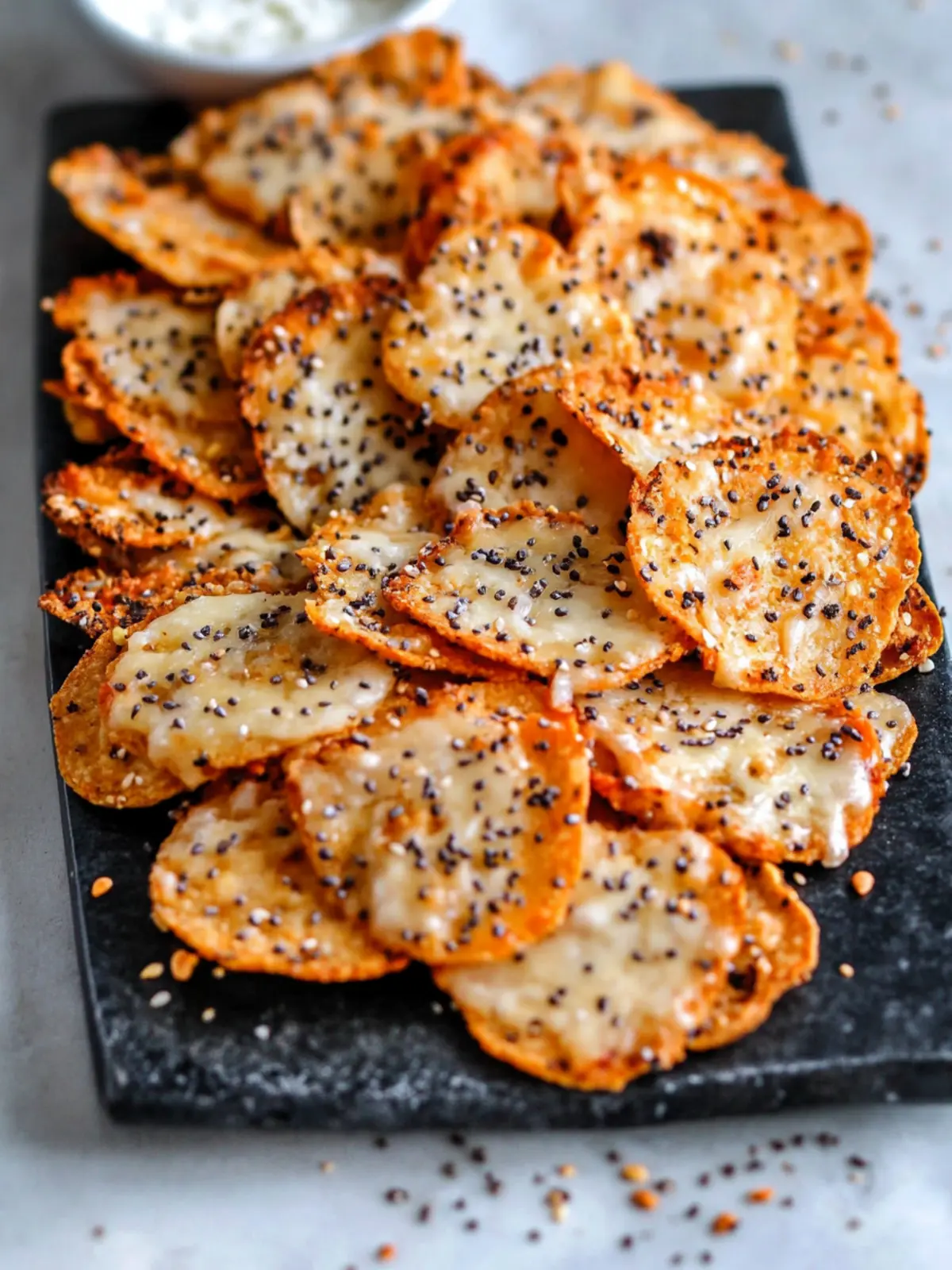 Satisfy Snack Cravings with Keto Everything Bagel Cheese Chips 4 Keto Everything Bagel Cheese Chips